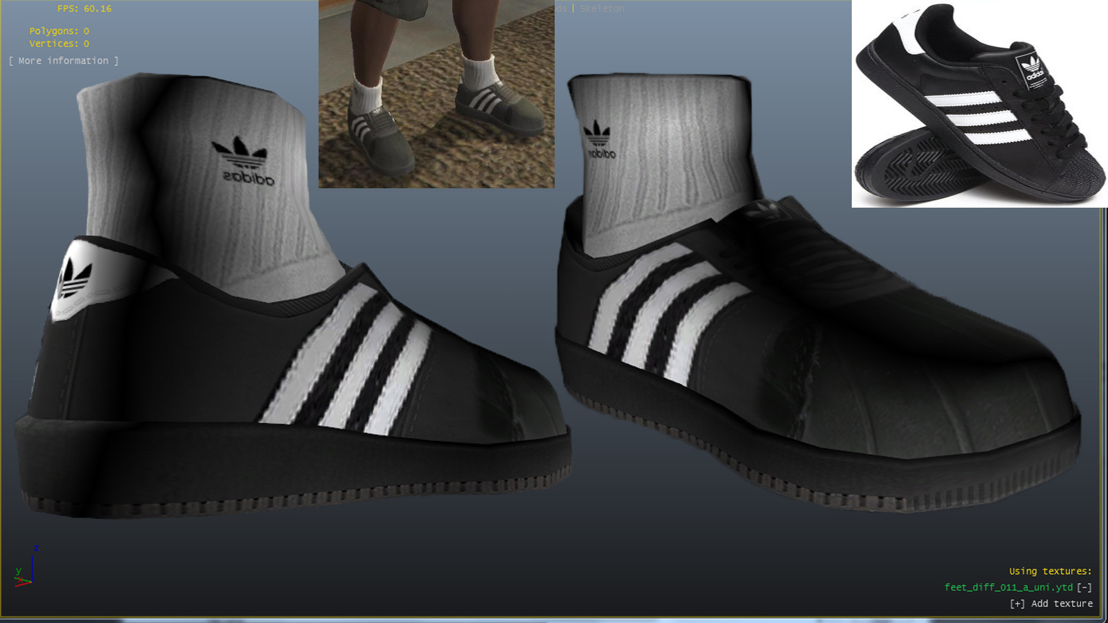 Shoe Pack For Franklin Gta5